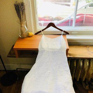 100% Cotton Window-Pane Dress